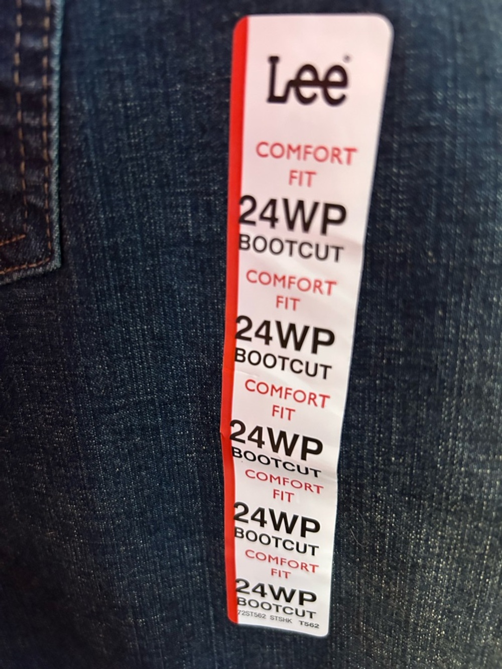 Lee  Dark Blue Bootcut Jeans - 24WP Comfort Fit and purple lane Bryant top